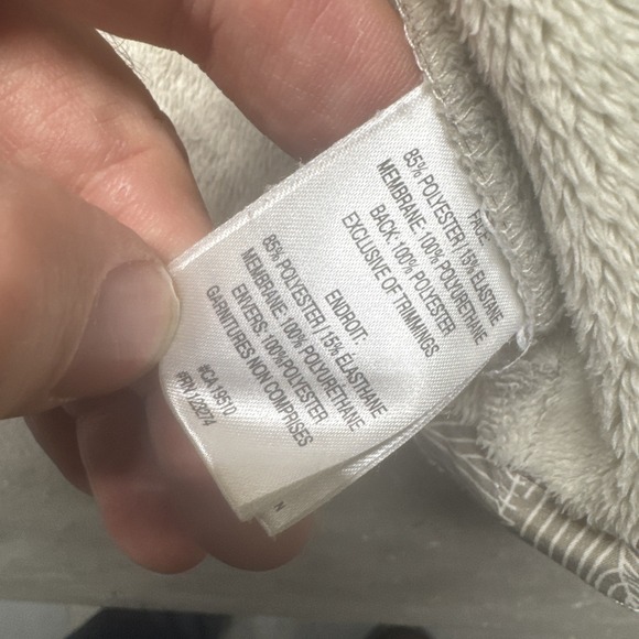 Lole Women's Hooded Longline Fleece Lined Jacket Gray Full Zip Size Large - Picture 7 of 12